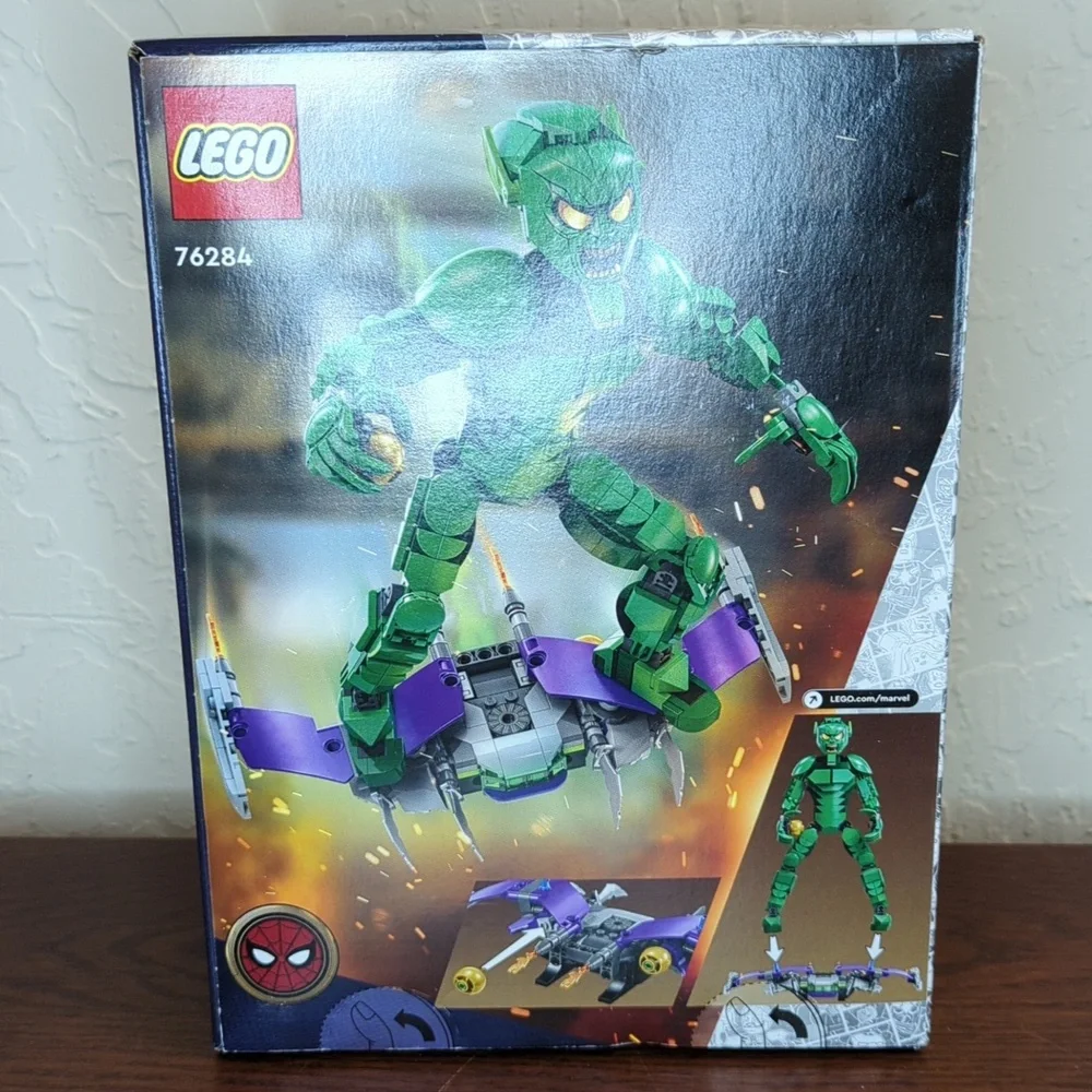 LEGO Marvel Green Goblin Construction Figure 76284 Ages 8+ 471 Pieces